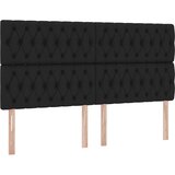  Krevet s madracem i skladištem Crna 160 x 200 cm Poliester | shoptok.hr