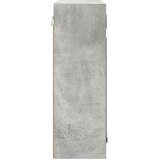  Kupaonski ormar s ogledalom Zidne Betonski sivi 60 x 20 x 60 cm | Eponuda.ba