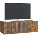 TV Omarica za TV, ki jo lahko montiraš na steno Dimljen hrast, (5000210531) | Shoptok.si