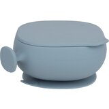b.box Silicone Bowl silikonska zdjelica sa zatvaračem Blue 300 ml | shoptok.hr