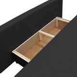 P & B ZOFA S POSTELJNO FUNKCIJO, antracit tekstil | Shoptok.si