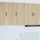 vidaXL Stenska kuhinjska omarica s polico Sonoma hrast 40 x 31 x 80 cm | Shoptok.si