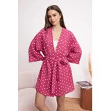 TRENDYOLMILLA Ženski ogrtač Thmss25Sb00000, Roze Cene
