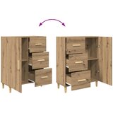  Kreveta Umjetnički hrast 34 x 69.5 x 90 cm Konstruirano drvo | shoptok.hr