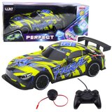 Rc trkaći automobil s osvijetljenim tijelom žute boje Cijene