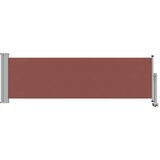  Uvlačiva bočna tenda za terasu 80 x 300 cm smeđa | shoptok.hr