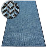 RugsX Preproge Preproga v videzu sisala LOFT 21144 Rombi 80x150 cm Modra | Shoptok.si