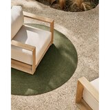 Kave Home Zeleni okrugao unutarnji i vanjski tepih od recikliranih vlakna ø 150 cm Despas – | shoptok.hr
