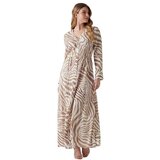 Guess Marciano - zebrasta maxi haljina Cene