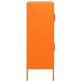 vidaXL Omara za shranjevanje oranžna 80x35x101,5 cm jeklo | Shoptok.si