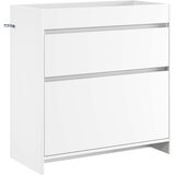 vidaXL Kopalniški kabinet pod umivalnikom Bela 78,5 x 37,5 x 81 cm, (5000245360) | Shoptok.si
