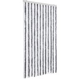 Furnova Zavesa proti mrčesu siva in bela 100x200 cm šenilja, (21917756) | Shoptok.si