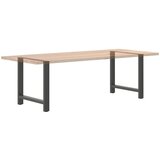  Noge za blagovaonski stol U-oblik 2 kom antracit 80 x (72-73) cm čelik | shoptok.hr