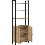 vidaXL Ormarić za knjige Umjetnički hrast 60 x 24 x 161 cm | shoptok.hr