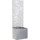  Privatnost u vrtu Srebrna 50 x 32 x 150 cm Nehrđajući čelik | shoptok.hr