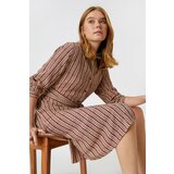 Koton Dress - Burgundy - Shirt dress Cene