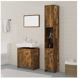  3-dijelni set kupaonskog namještaja boja hrasta drveni | shoptok.hr