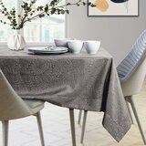 AmeliaHome Stolnjak Gaia s manšetom 140x160 cm, smeđa | shoptok.hr