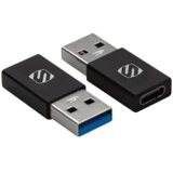Scosche Strikeline™USB-A na USB-C™ adapter (2 komada) | shoptok.hr