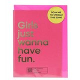 Widdop & Co. Say It With Songs - Čestitka - Say It With Songs, Cyndi Lauper, Girls Just Wanna Have Fun Cene
