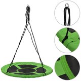 vidaXL Ljuljačka 110 cm 100 kg zelena Cijene