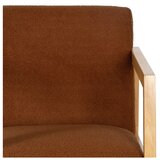 Ixia Rjav gugalni fotelj – | Shoptok.si