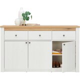 Landscape komoda, bela, hrast san remo | Shoptok.si