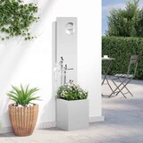  Privatnost u vrtu Srebrno 32 x 32 x 150 cm Pocinčani čelik | shoptok.hr