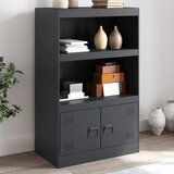 Maison Chic Komoda - Predalnik antracitna 67x39x107 cm jeklo, (21715970) | Shoptok.si