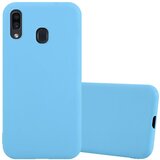 Cadorabo Ohišje, združljiv s Samsungom v Candy Blue - Zaščitni pokrov iz fleksibilnega silikona TPU, (20577169) | Shoptok.si