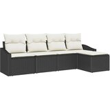  Set sofe 5 kom. Smeđa i krem poliratan 233 x 117 x 85 cm | shoptok.hr