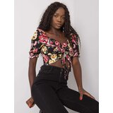 RUE PARIS Blouse-RO-BZ-2516-10.39-black-red | Shoptok.si