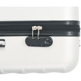  3-dijelni set čvrstih kovčega svjetlosrebrni ABS | shoptok.hr
