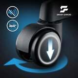 Sofotel Master 242701 gaming stol s funkcijo ljuljanja – rdeče-črn | Shoptok.si