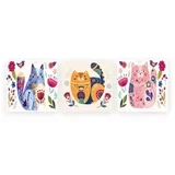 Otroške slike v kompletu 3 ks 30x30 cm Cats – Wallity