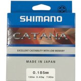 Shimano struna monofil catana, 150 m, 0.18 5mm, 3.4 kg, siva Cene