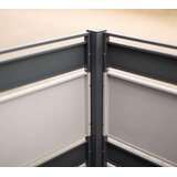 WESTMANN spremište za 4 kante za smeće Planum | 4x240L | Antracit | 330x90x120 cm - BRANDED IN GERMANY | shoptok.hr