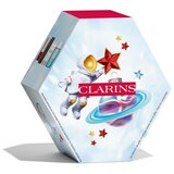 Clarins Make-up Essentials set: maskara Wonder Perfect Mascara 4D 3 ml + olje za ustnice Lip Comfort Oil 1,4 ml 03 Cherry + podlaga za ličila SOS Primer White 10 ml + odstranjevalec ličil za oči Instant Eye Make-up Remover 30 ml odtenek 01 Perfect Black | Shoptok.si