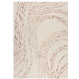 Flair Rugs Narančasti/krem vunen tepih 120x170 cm Abstract Swirl – Cijene
