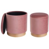 Eglo 424031 - SET od 2 tabureta MASHIKE, prečnik 30,5/37 cm, ružičasta | Eponuda.com
