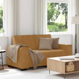  Dvosjed Smeđi 160x78x84 cm Baršun | shoptok.hr