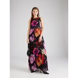  Poletna obleka lila / oranžna / rdeča / črna | Shoptok.si