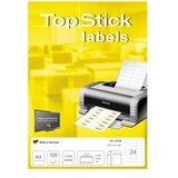 Herma Etikete TOPSTICK 70X37 A4/24 1/100 u