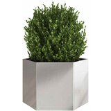  Vrtna sadilica šesterokutna 69x60x45 cm od nehrđajućeg čelika | Eponuda.com