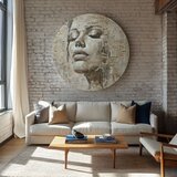  Okrogle slike z akrilom Morning Kiss | Shoptok.si