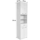 Lesnina-XXXL visoka omara 50/192/30 cm | Shoptok.si