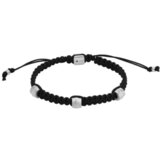 Fossil Narukvica 'HARLOW' crna / srebro | shoptok.hr