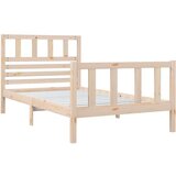  Posteljni okvir iz trdnega lesa 90x190 cm 3FT, (20645541) | Shoptok.si