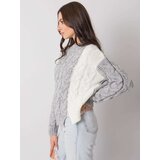 RUE PARIS Sweater-TO-SW-77.12-grey | Shoptok.si