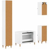  Set kupaonskih ormara od 4 dijela ALKMAAR Bijela visokog sjaja | shoptok.hr